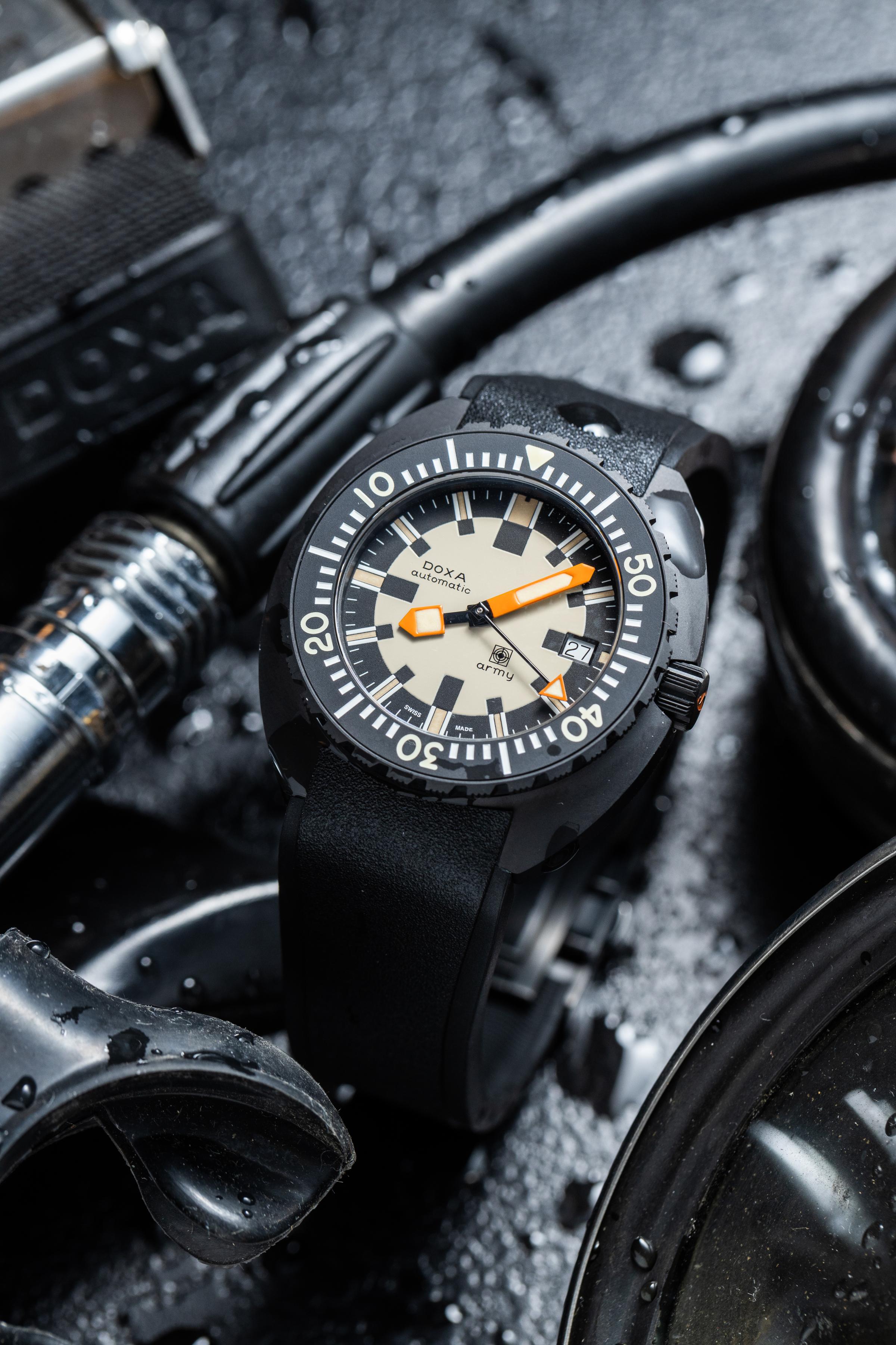 DOXA Army Watches of Switzerland Edition