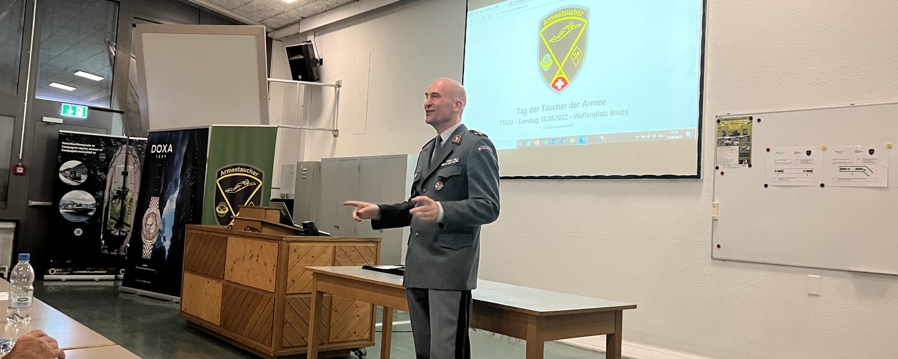 Referat von CdA KKdt Thomas Suessli am TTA22